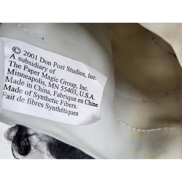 Jigsaw Puppet Halloween Mask Don Post Studios Horror Wig Hair Licensed SAW Film - Picture 8 of 9